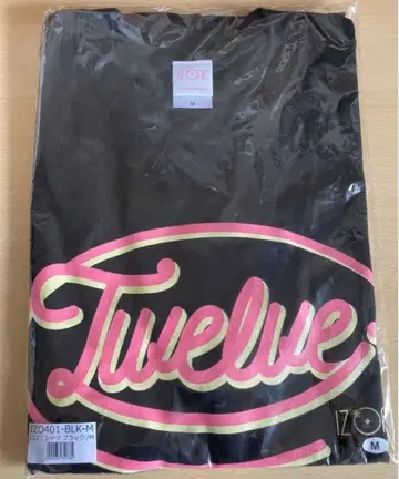 [ IZ*ONE ] 로고T셔츠 ( 블랙 ) M사이즈