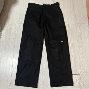 Dickies 더블니 블랙 34 x 32