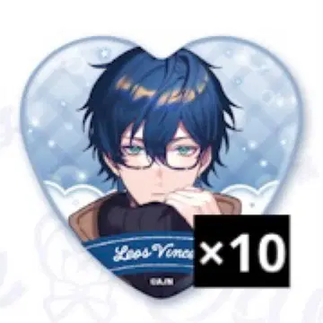 니지산지 레오스 빈센트 화이트데이 하트 캔