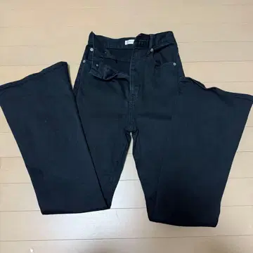 moussy 플레어 팬츠 플레어 데님 23inch