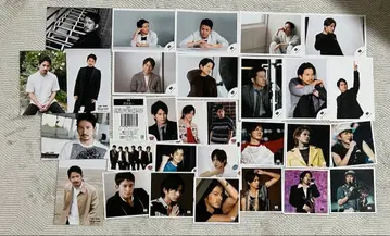 오카다 준이치 공식 사진 미니 사진 세트 정사각형 사진 세트