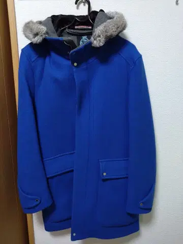 GUILD PRIME 파랑 더플 코트