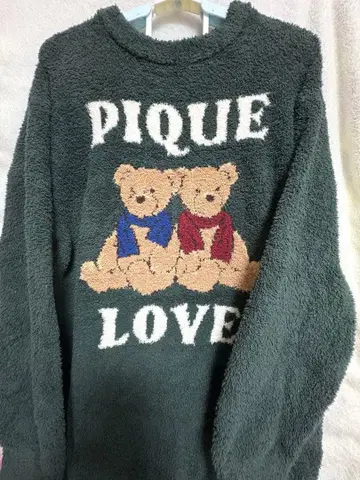 gelato pique 젤라피케 룸웨어 베어 자카드 원피스