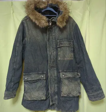 Johnbull  시베리아 후드티 인디고 데님 M 사이즈