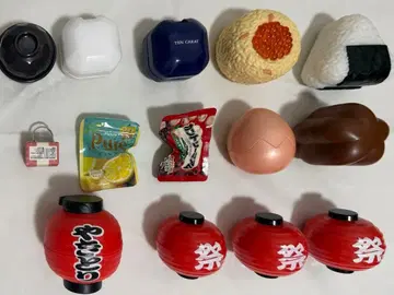 음식 캡슐 토이 세트