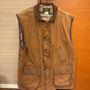 Elveden 브라운 베스트 L 사이즈