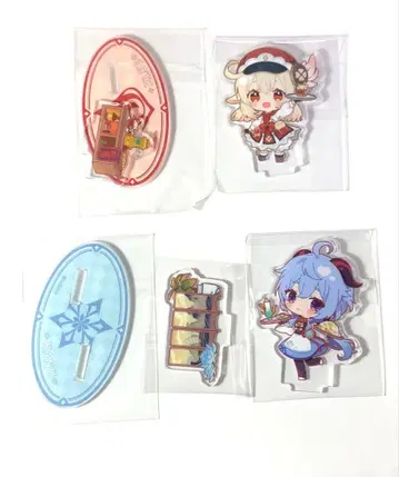 원신 스위츠 파라다이스 미니 아크릴 스탠드 클레 감우 2점 세트