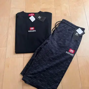 에코 리미티드 상하의 다크 그레이 숏팬츠 세트 남성용