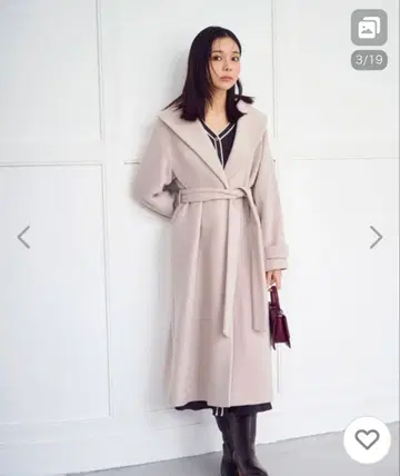 체스터 코트 롱 코트 NATURAL BEAUTY BASIC