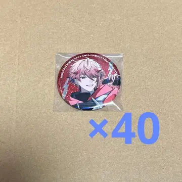 니지산지 VOLTACTION 캔뱃지 세라프 다즐 정원 40개