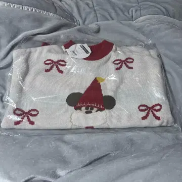 디즈니 크리스마스 릴린린 니트