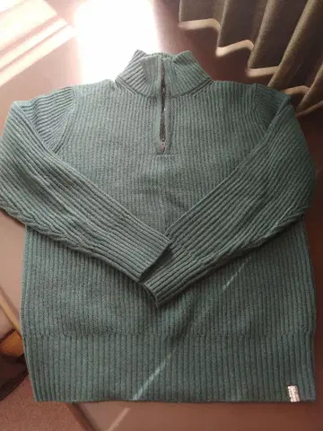 G-Star RAW 그린 하이넥 스웨터 L