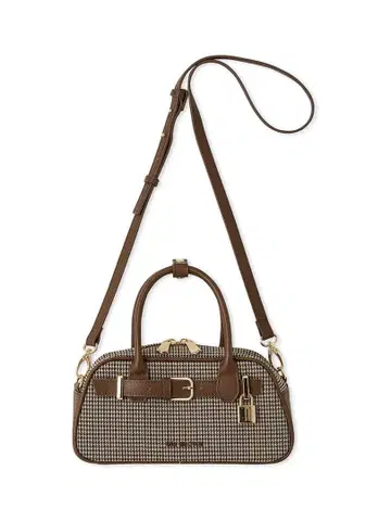 LILY BROWN 2way 미니 보스턴 백 체크 새상품급