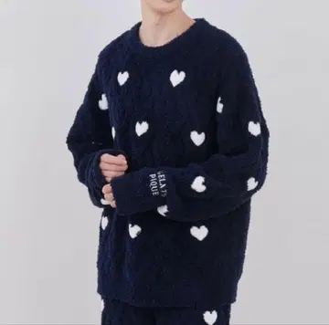 gelato pique homme 하트 자카드 풀오버 젤라피케