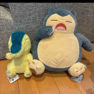 잠만보 블레이범 봉제 인형 세트