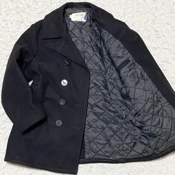 [ 새상품급 ] SCHOTT USA P 코트 블랙 남성용 아우터 퀼팅