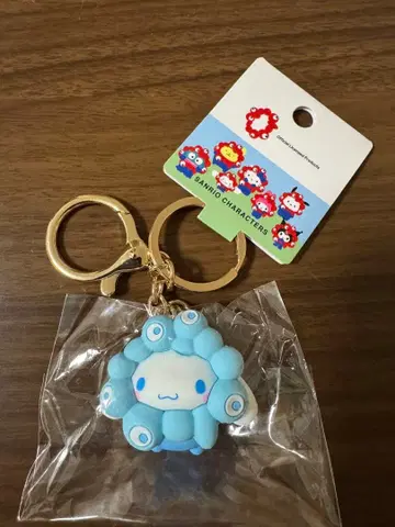 산리오 미야쿠미야쿠 파스텔 시나모롤 키링 시나몬 만박