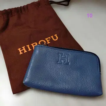 미사용 새상품 히로 가죽 컴팩트 카드 케이스 키케이스