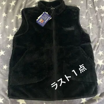 Champion 블랙 플리스 베스트