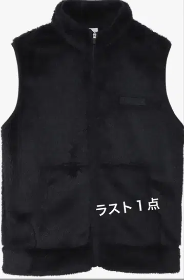 Champion 블랙 플리스 베스트