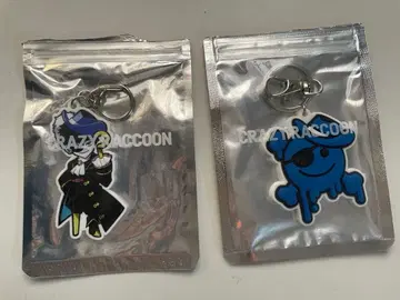 CR CrazyRacoon mondo 러버 키체인