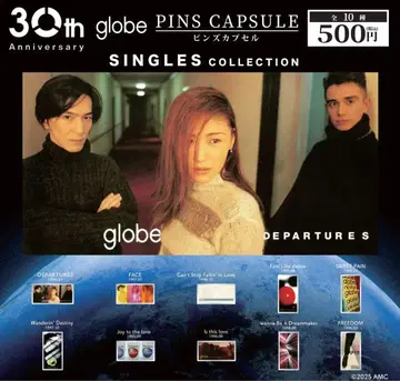 globe PINS CAPSULE 30th Anniversary