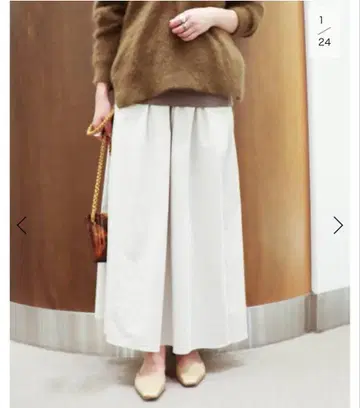 plage Memory Taffeta 스커트