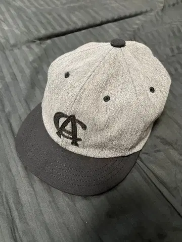 CA4LA 카시라 캡 숏 브림 그레이 블랙