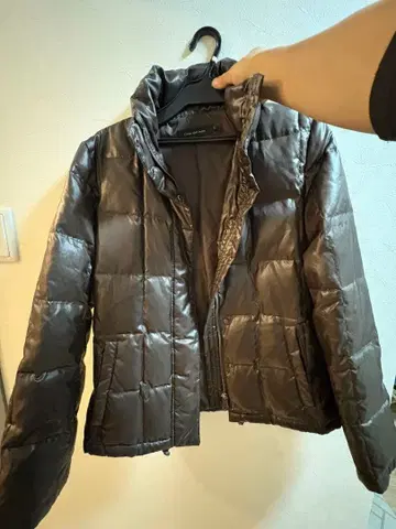 캘빈 클라인 다운 다크 브라운 L