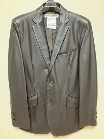 캐서린 햄네트 가죽 자켓