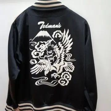 Tedman's 저리 백 프린트 블랙 L 사이즈