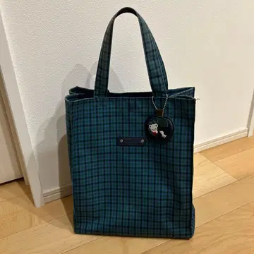 파밀리아 familiar 체크 토트백