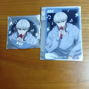 WINDBREAKER 윈브레 JOYSOUND 카지 렌 캔뱃지 클리어 카드