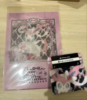 A4 클리어 파일 타월 Eevee Collection 니피아