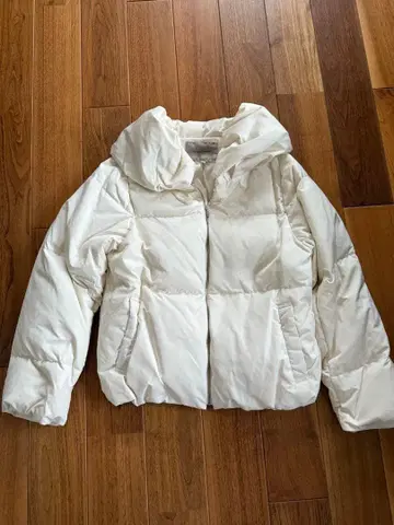 JUSGLITTY 다운 자켓 사이즈 2 화이트