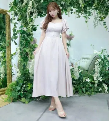 MISTREASS 원피스 베이지 루쿠아 우메다 POPUP 한정판