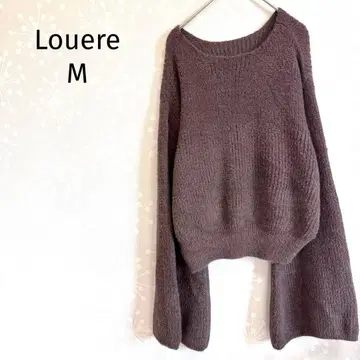 르엘레 니트 포근포근 루즈핏 롱 슬리브, 걸리시, 페미닌