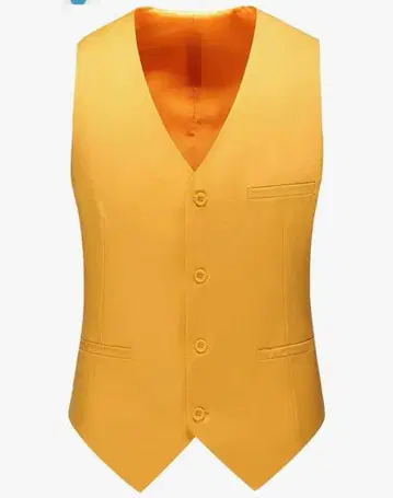 지레 베스트 남성용 수트 베스트 포멀 4개 버튼