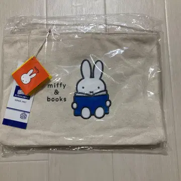 미피 키노쿠니야 서점 사이드 버튼 미니 토트백