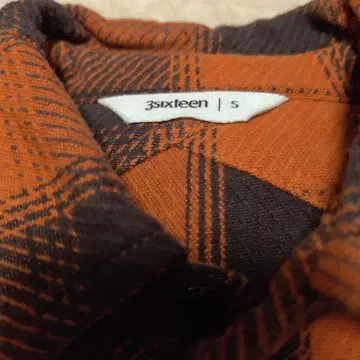 3SIXTEEN 크로스컷 플란넬