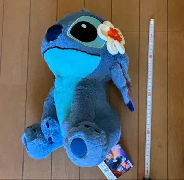 스티치 봉제 인형 별하늘 선셋 약 30cm 꽃 장식