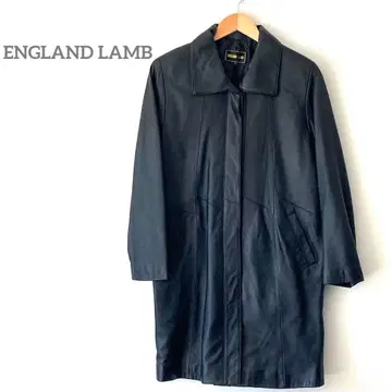 ENGLAND LAMB 양가죽 롱 코트 여성용