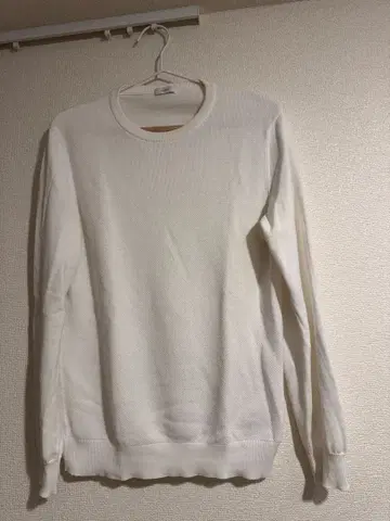 malo 마로 이탈리아제 메쉬 화이트 스웨터