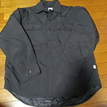 HINSON 긴팔 셔츠 자켓 충전솜 M 사이즈 블랙