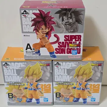 제일복권 드래곤볼 DAIMA A상 B상 피규어 3개 세트