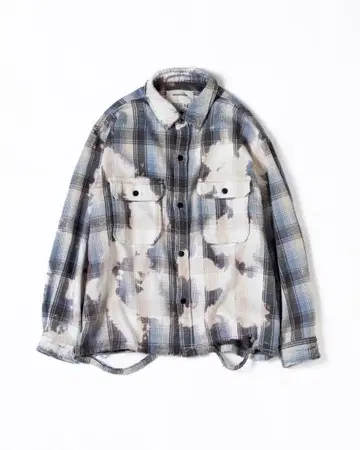 ANACHRONORM FLANNEL BLEACH CPO SHIRTS