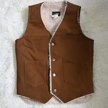 USA 빈티지 Wrangler 기모 보아 안감 부착 베스트 S 웨스턴
