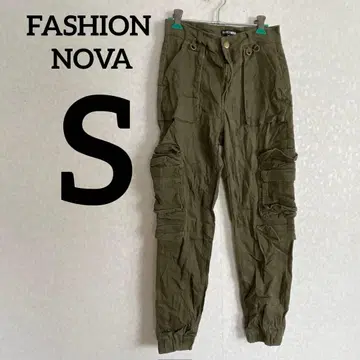 특가 즉시 구매 OK FASHION NOVA 카고 팬츠 [ S ] 올리브