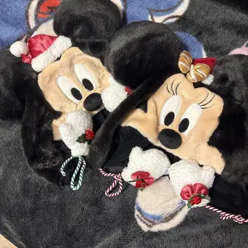 디즈니 크리스마스 팬캡 미키미니 세트