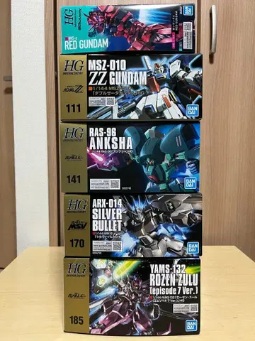 [ 미개봉 새상품 ] HGUC 1/144 건담 프라모델 묶음 판매